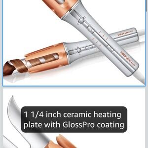 SHEGLAM Hair Styling Wand - Silver and Gold